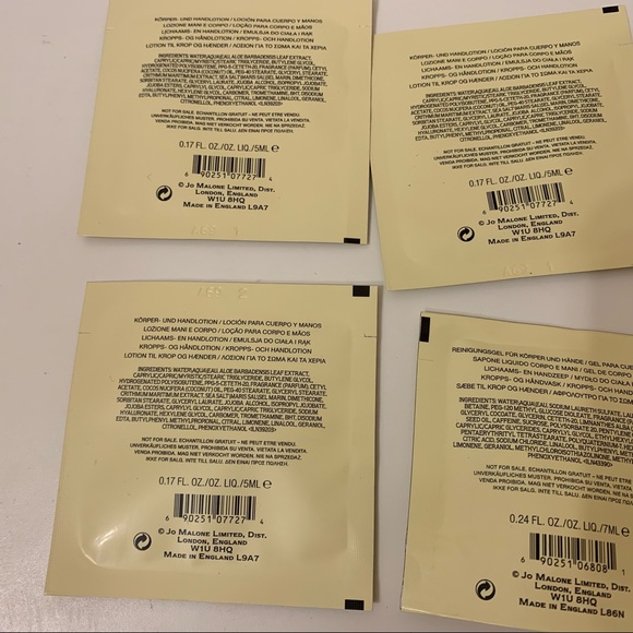 NEW Jo Malone English Pear and Freesia hand and body samples bundle - Picture 4 of 4